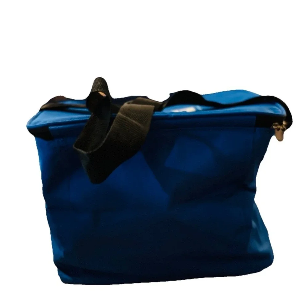 Bud Light Blue Insulated Soft Cooler Bag with Built-in‎ Dual Speakers Tailgate